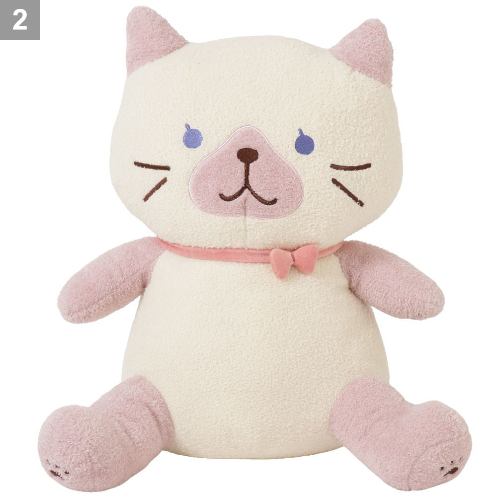 ふくふくにゃんこ ぽわぽわBIG抱きぐるみ（スコア・シャーシャ