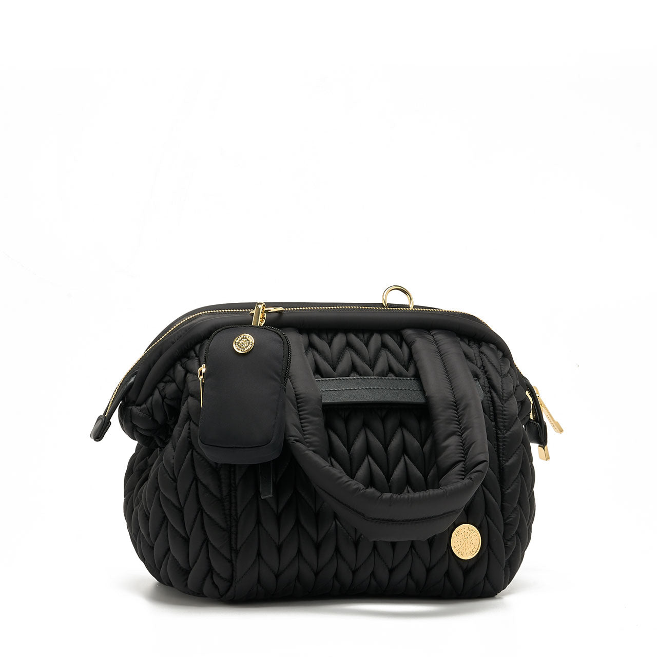 HAPP Brand Clip-On Pouch in Black