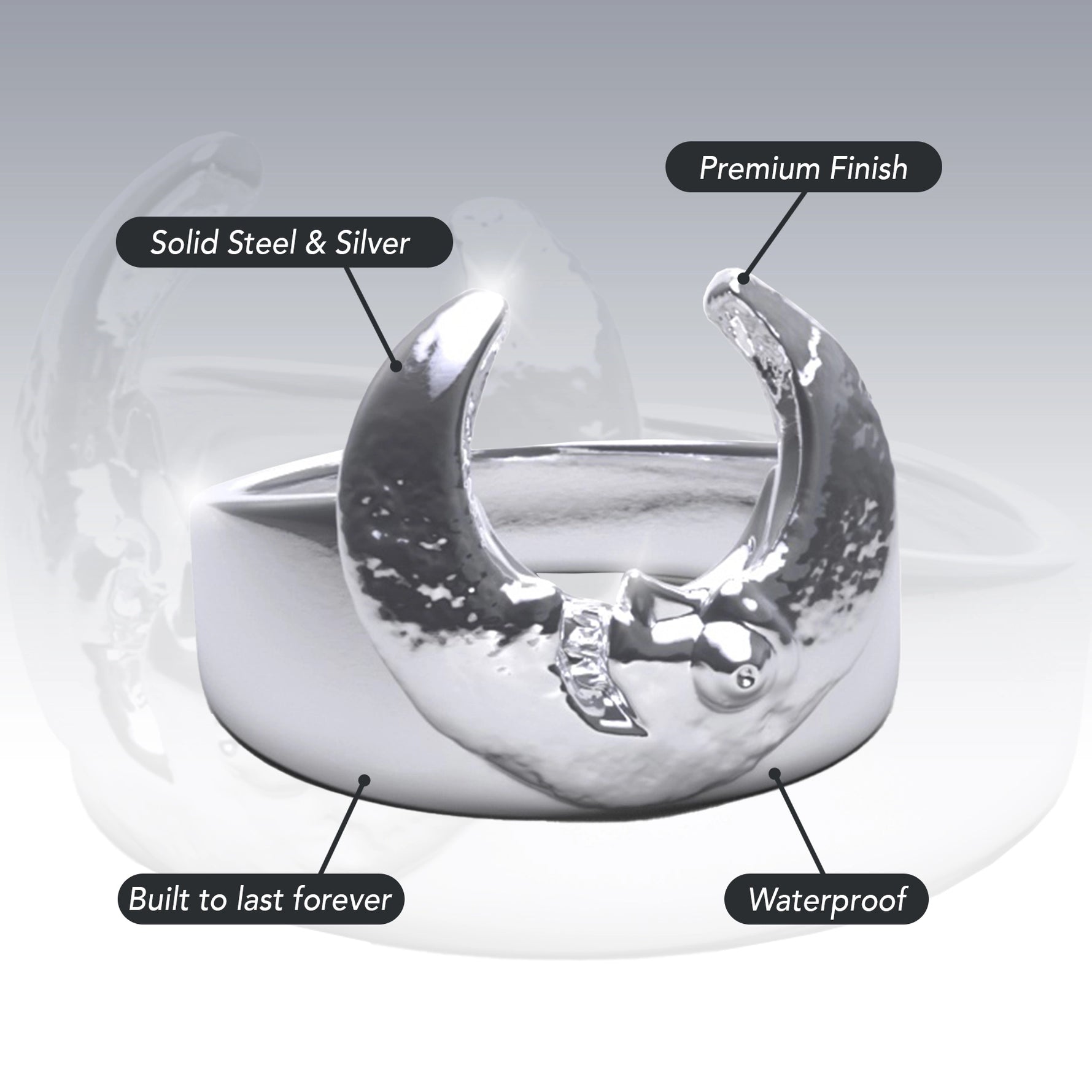 LUNA THE LUNATIC LUNAR RING – Hard Jewelry™