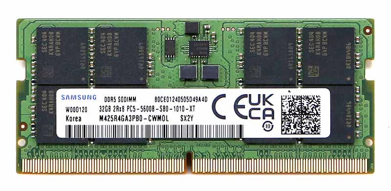 Samsung 32GB DDR5-5600 SO-DIMM – ODROID