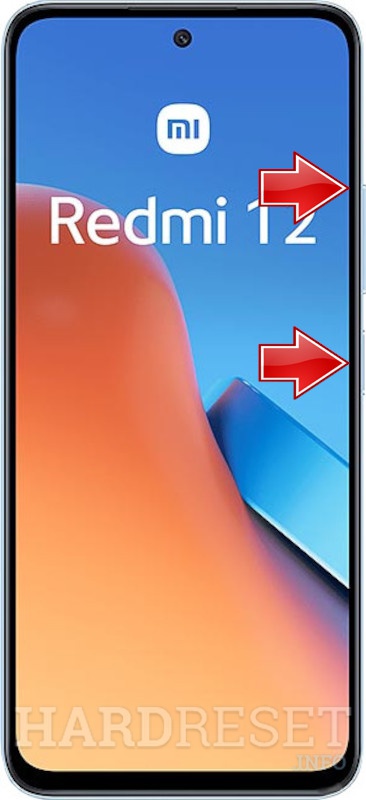 ハードリセットREDMI 12
