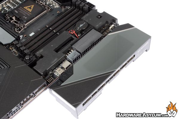 MSI MEG Z890 Godlike Motherboard Review - MSI EZ Link Panel