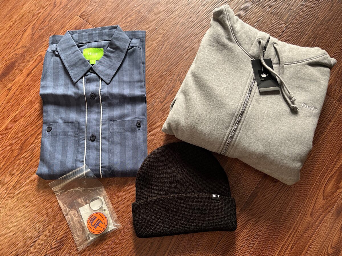 2025年福袋】HUFの福袋を買ったので中身をネタバレします【衝動買い