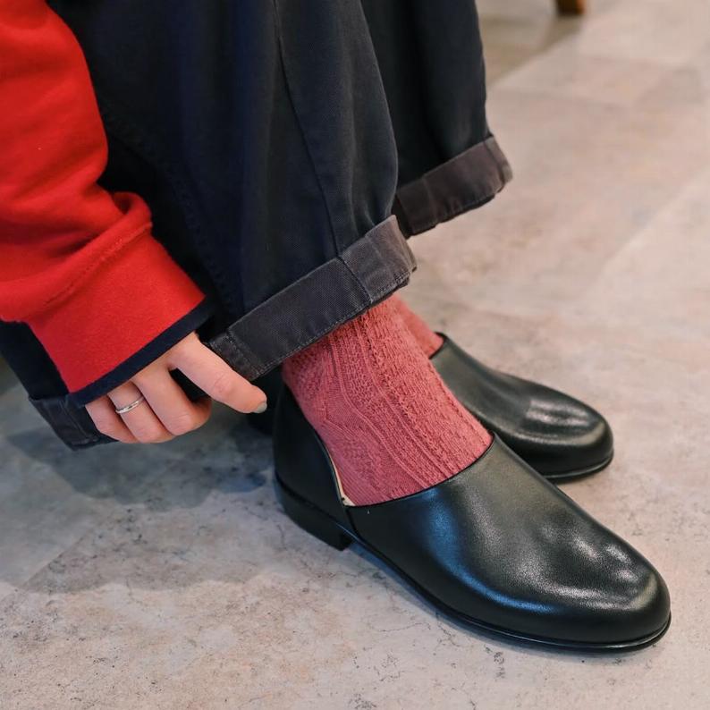 スムース素材のスポックシューズ #SD150（01SD1500）|women