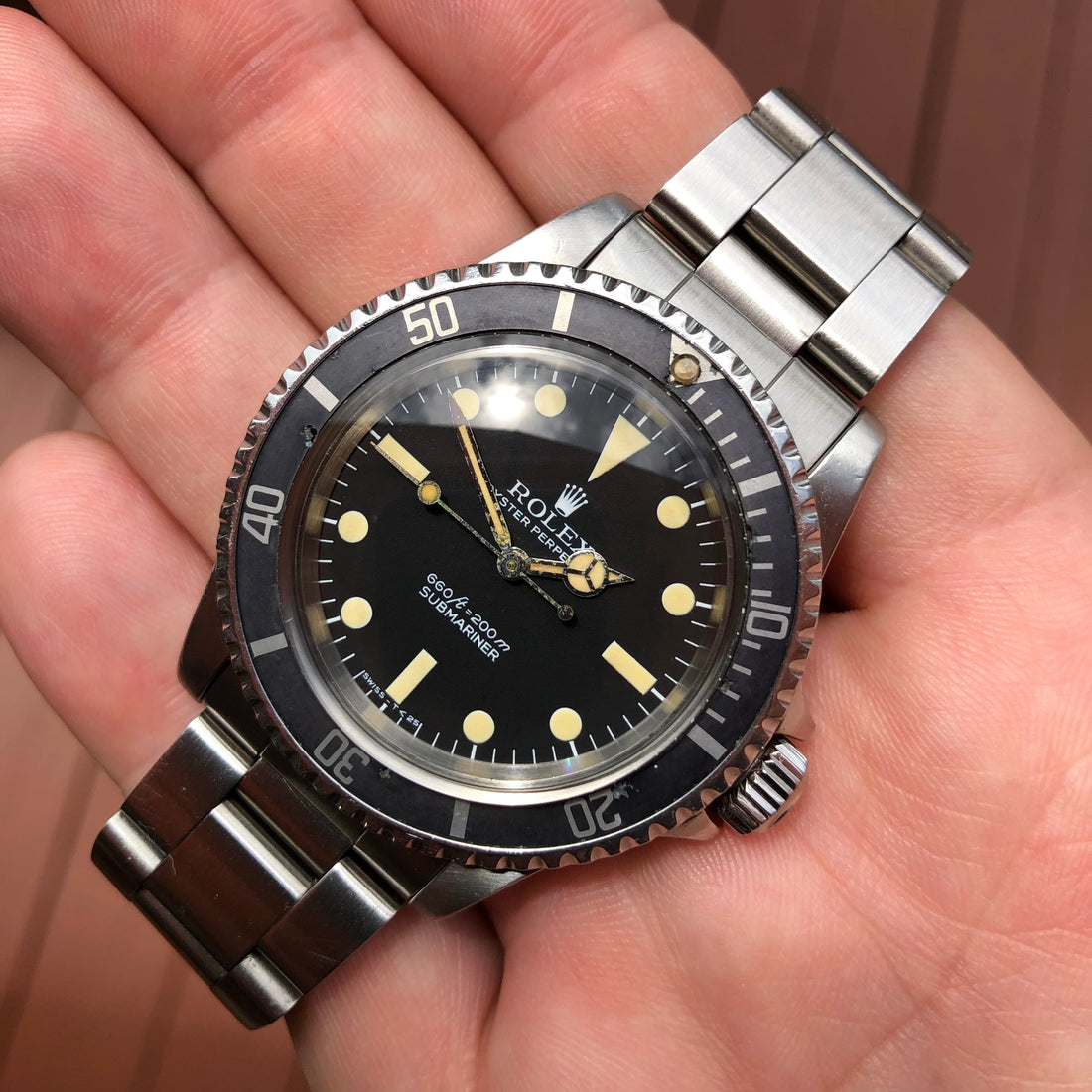A Quick Brief with this 1978 Rolex Submariner 5513 Pre Comex