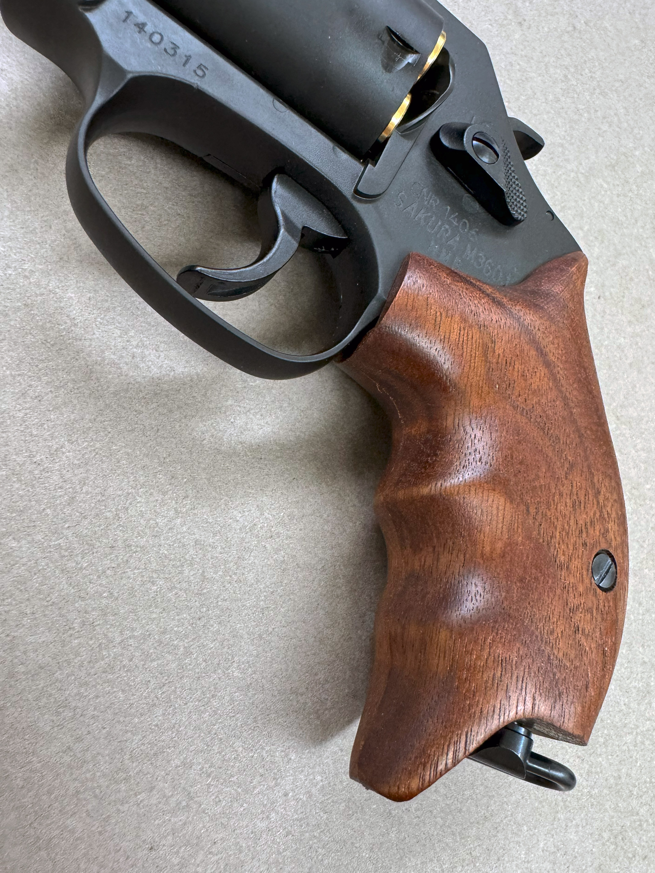 タナカワークス S&W M360J SAKURA 発火式 モデルガン レビュー