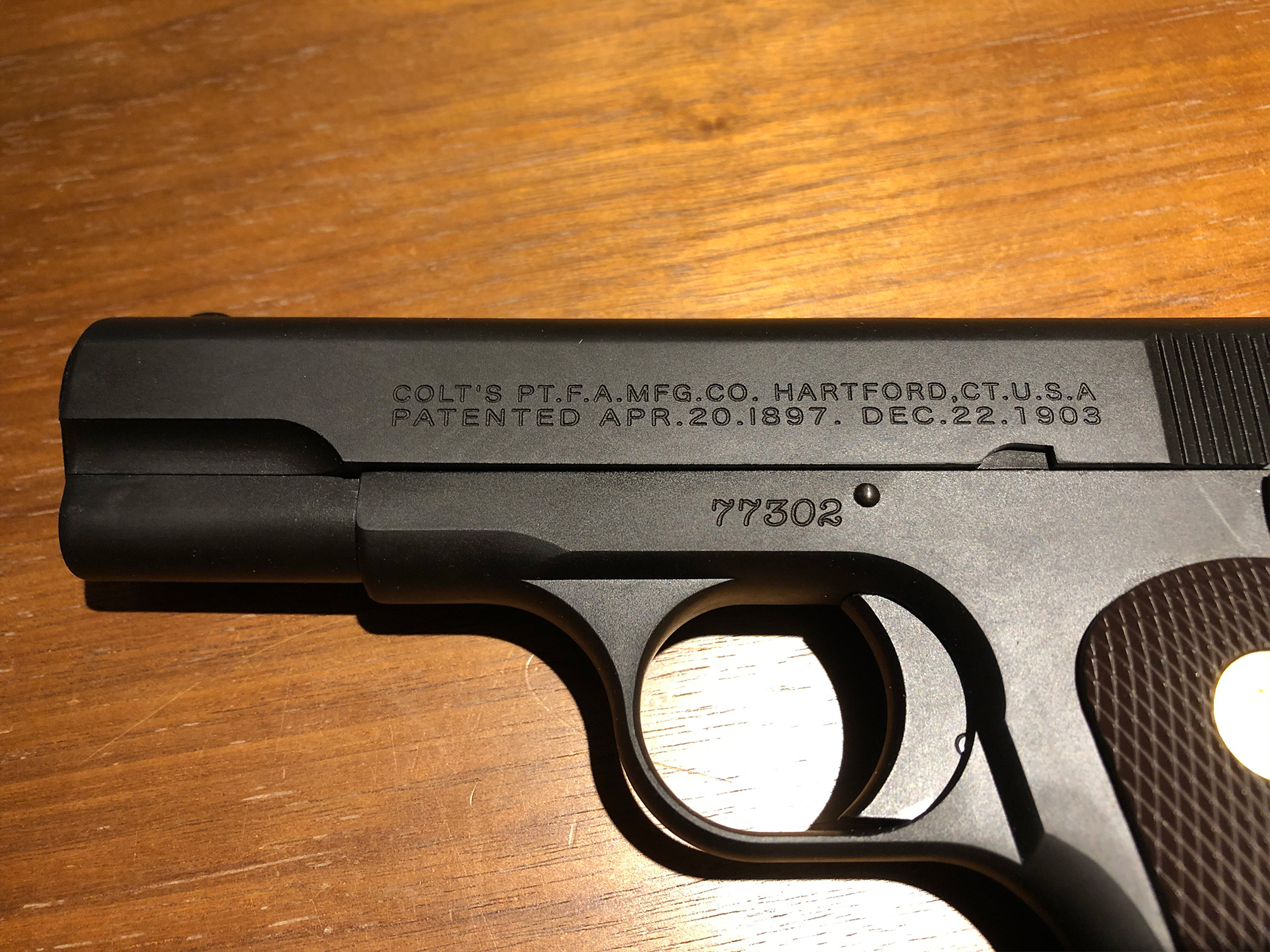 CAW Colt .32 AUTO レビュー