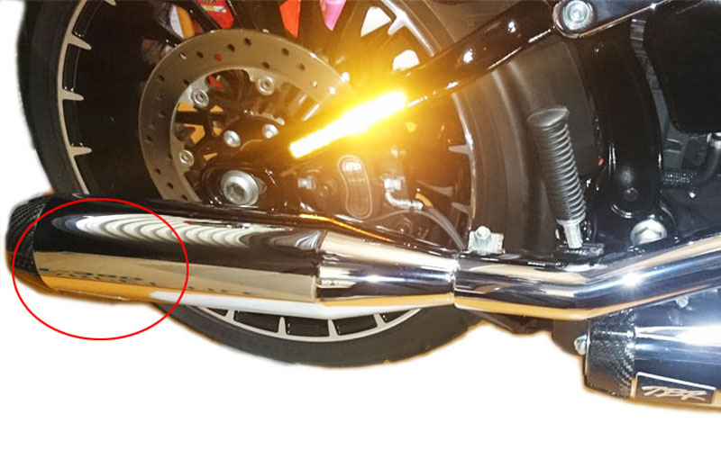 2017FXSBマフラー問題 - ハーレーカスタムガイド