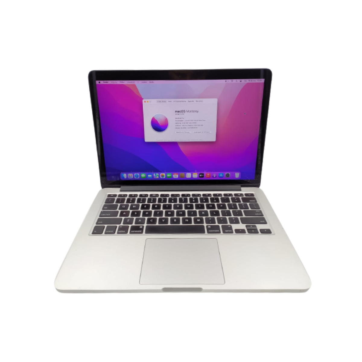 MacBook Pro 13″ 2015 A1502-i5 Dual Core 2.9GHz 8gb Hd Fhash 500Gb