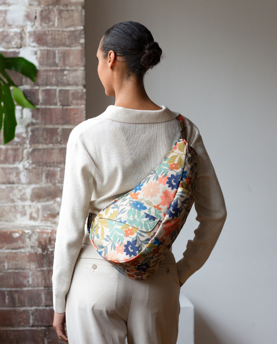 ヘルシーバックバッグ テクスチャードナイロン Sサイズ クランベリー