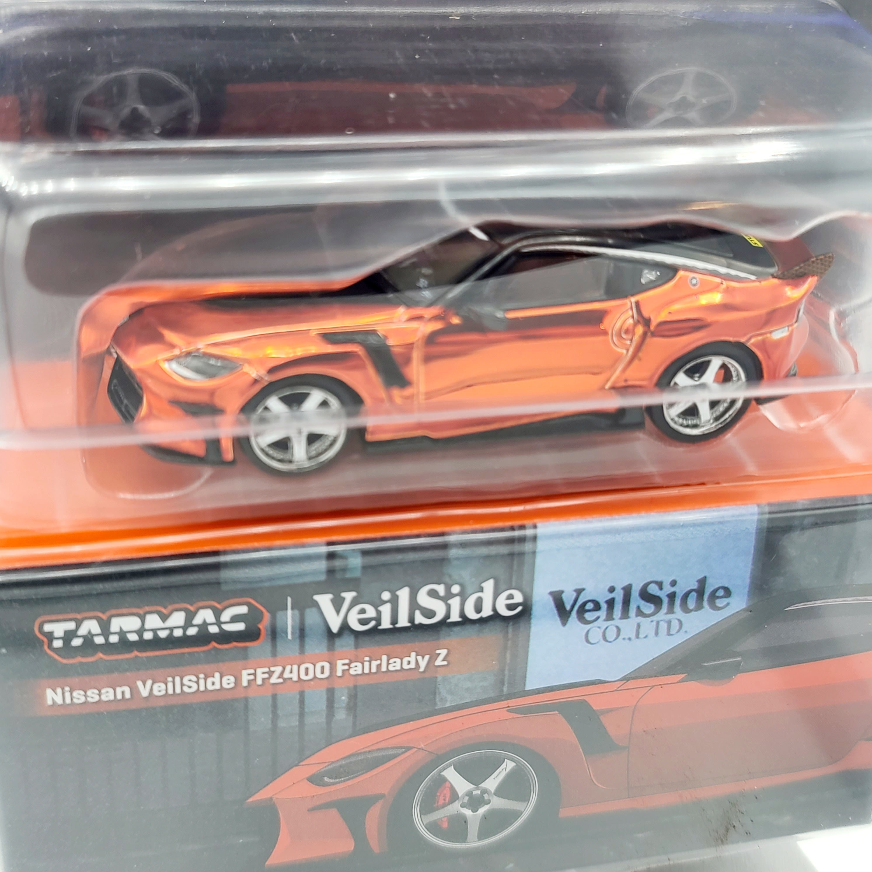 Tarmac Works - CHASE - Nissan Veilside FFZ400 Fairlady Z - 1:64, Orang