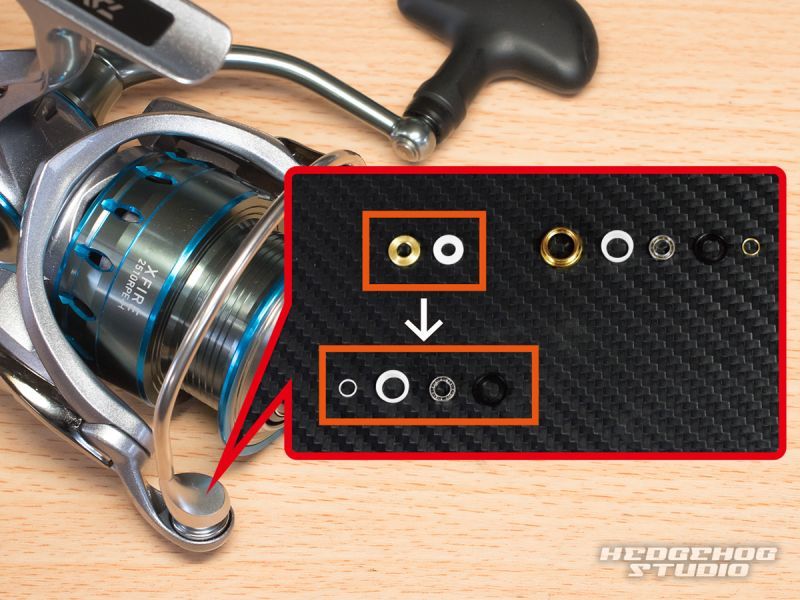 17Xファイア 2510PE-H,2510RPE-H,3012H用 MAX12BB フルベアリング