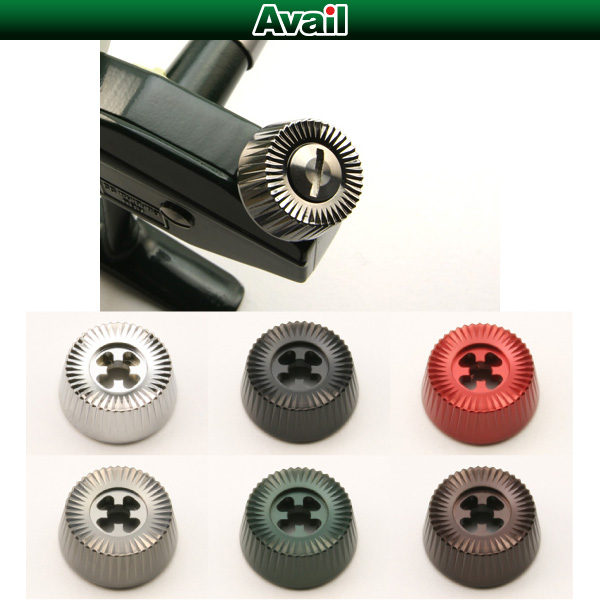 ABU カーディナル3用 アルミドラグノブ｜リールメンテナンス