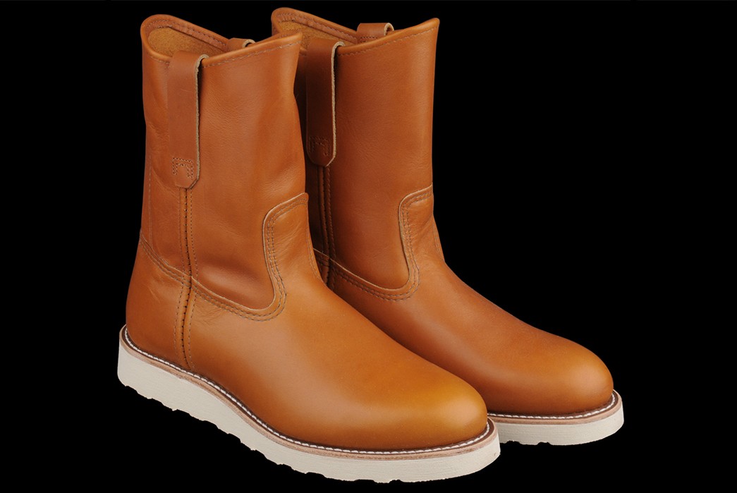 Red Wing Limited Release of 9866 Pecos Boot in Gold Russett Leather