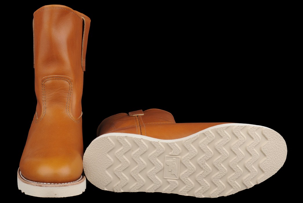 Red Wing Limited Release of 9866 Pecos Boot in Gold Russett Leather