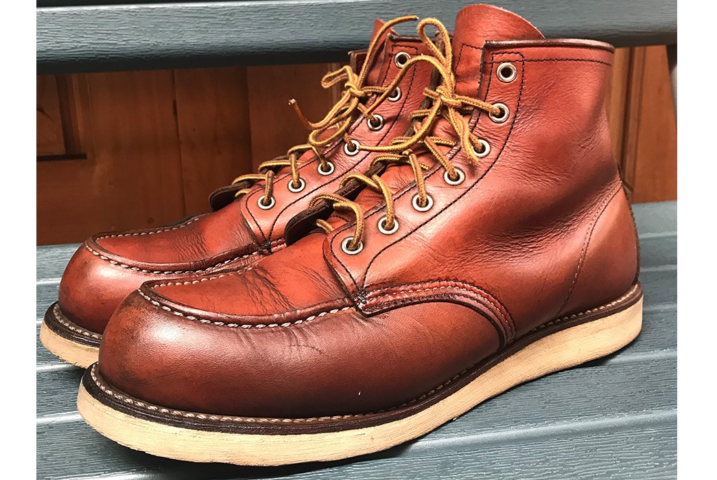 Red Wing 8131 (13 Months) - Fade of the Day