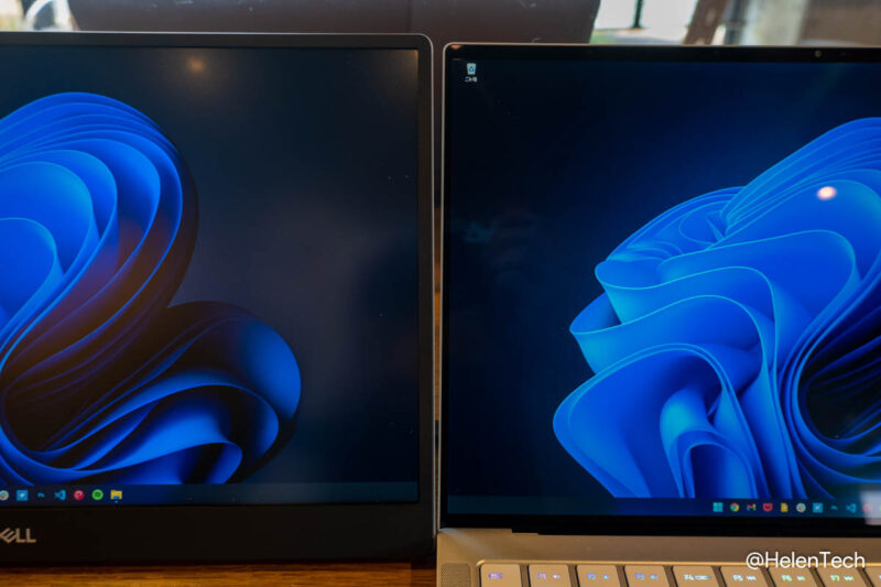 14インチのポータブルモニター｢DELL C1422H｣をレビュー。持ち運びする