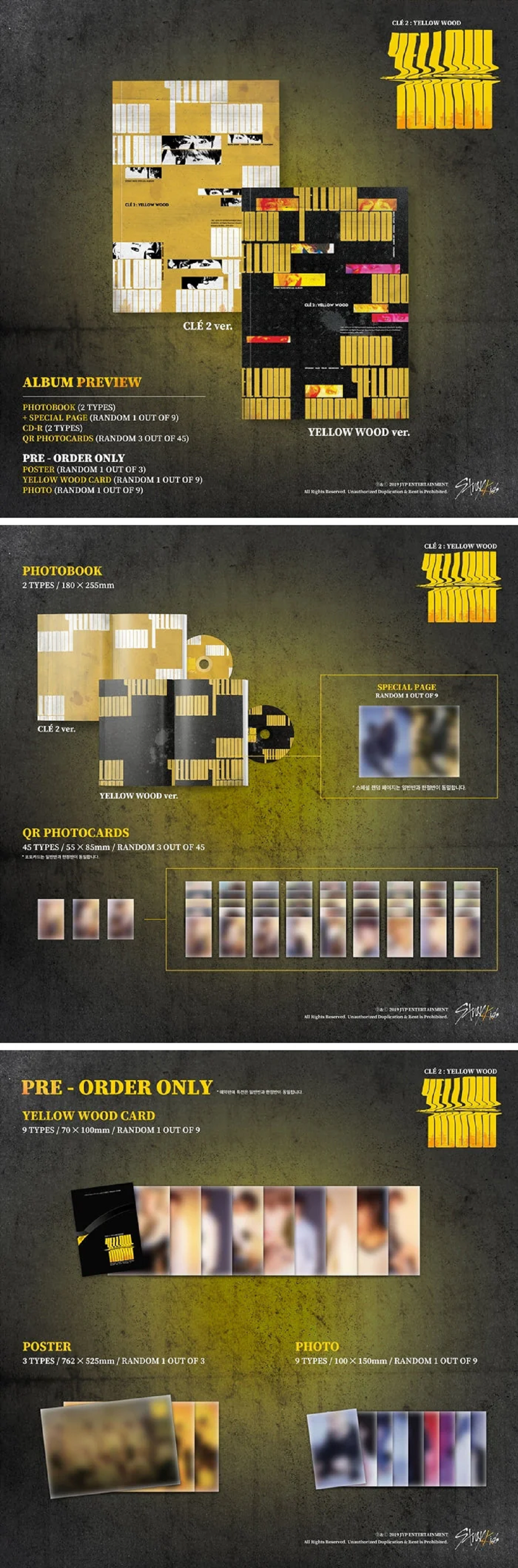 Stray Kids - [Cle 2:Yellow Wood] Special Album Normal Edition 2