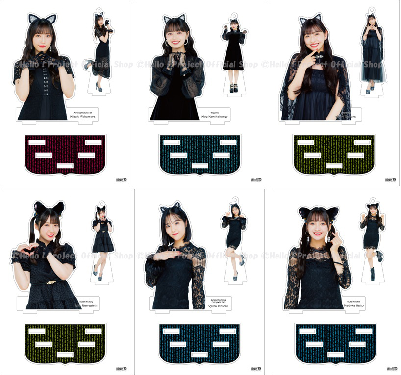 8/25（金）受注予約商品『＜ Black ＞フィギュアスタンドキーホルダー