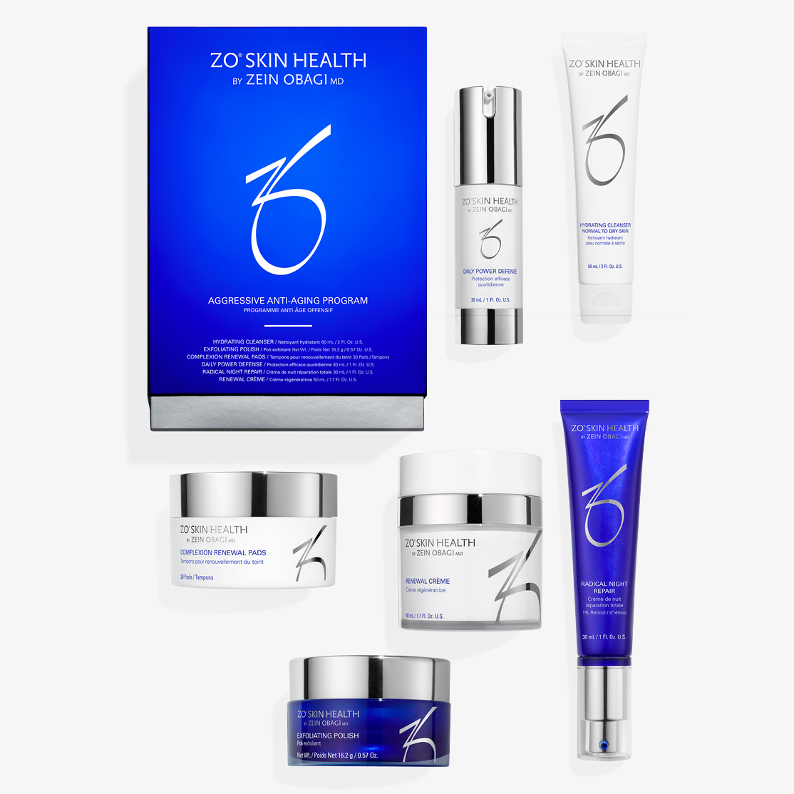 ZO® Skin Health Aggressive Anti-Aging Program | Hello Smooth Med Spa