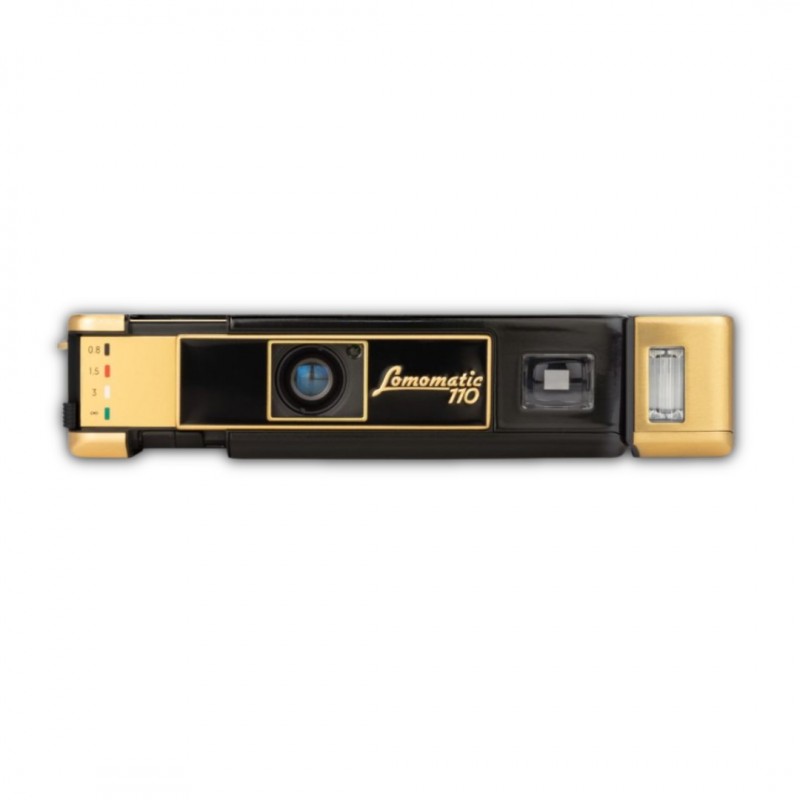 Lomography Lomomatic 110 Camera and Flash - Bellagio Edition