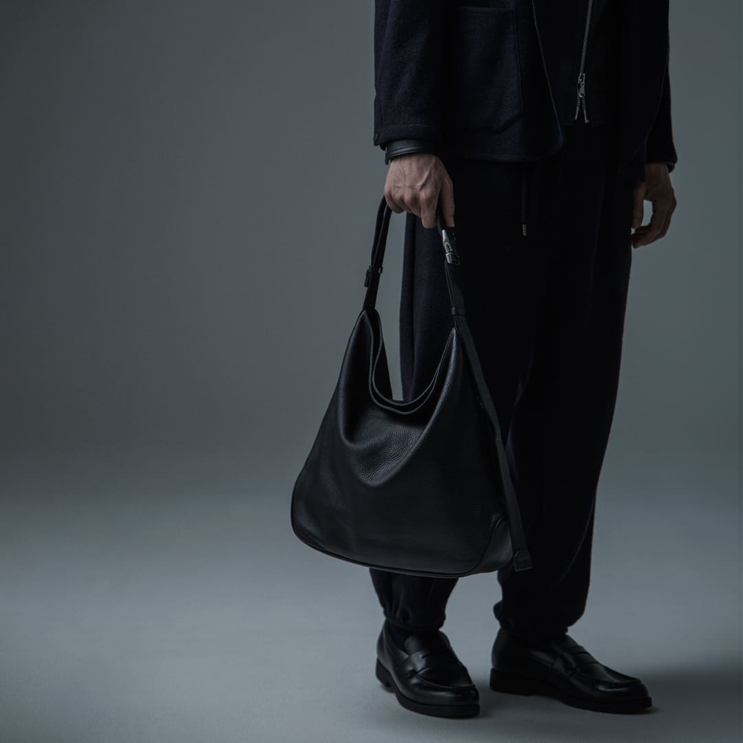 ソフトシュリンクレザー アジャスタブルショルダーバッグ | TC-AS