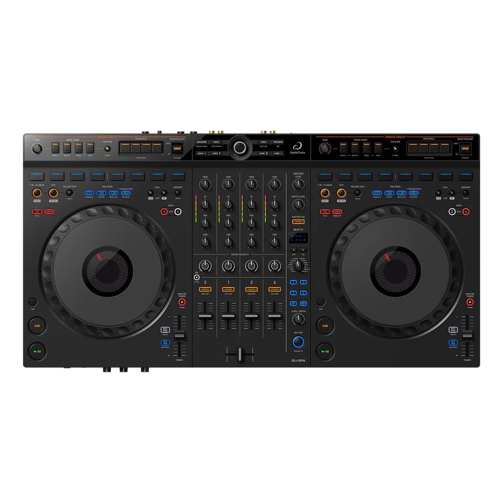 Pioneer DDJ-GRV6 4-Channel Performance DJ Controller