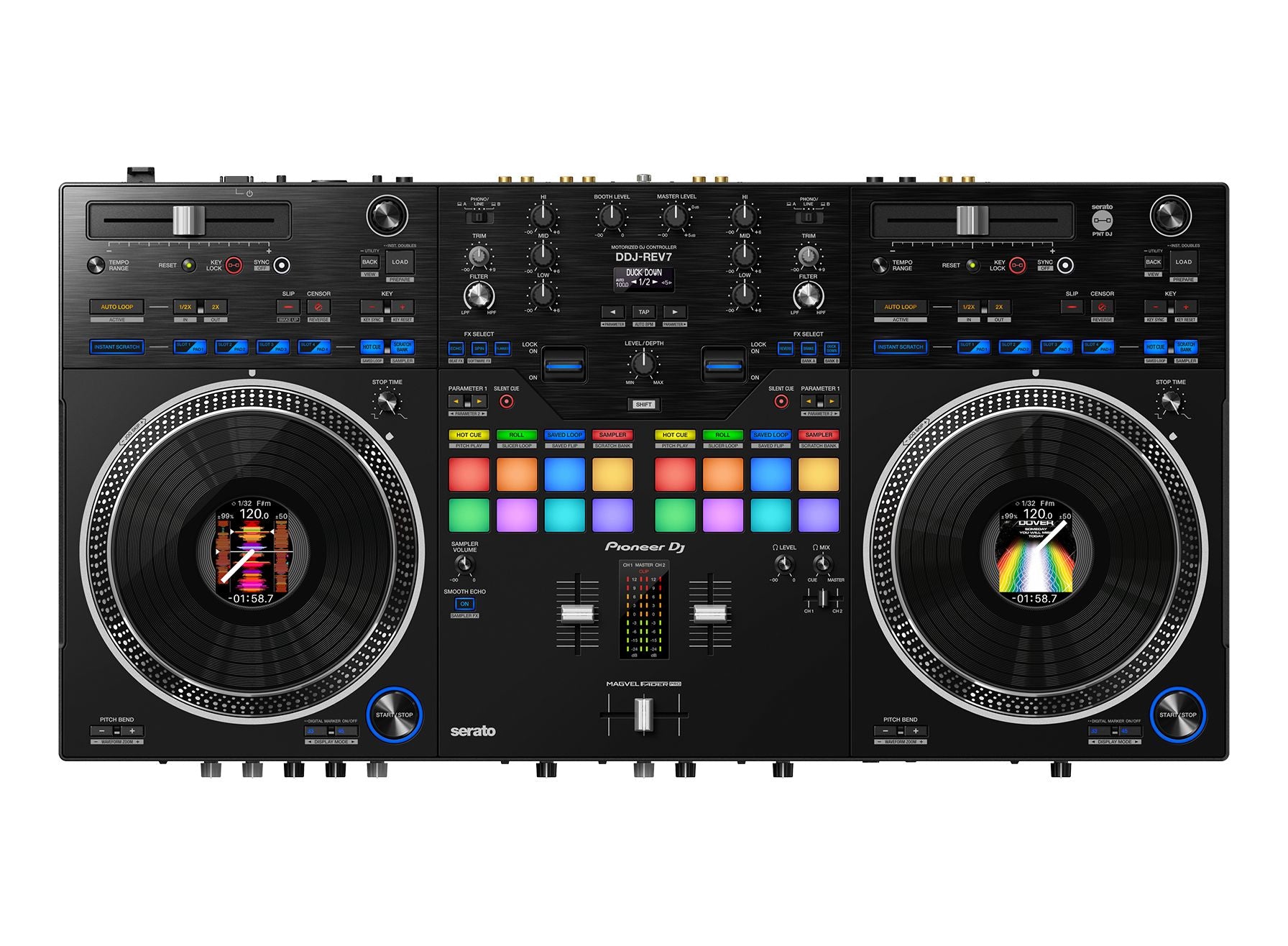 Pioneer DDJ-REV7 Scratch-Style 2-Channel DJ Controller