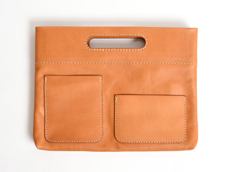 カバンの中身を整理できるA4・A5横型のバッグインバッグ / 革鞄のHERZ