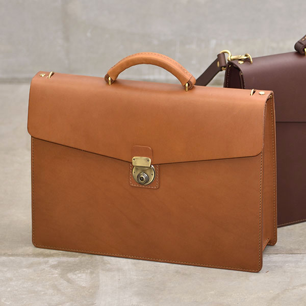 イタリアンレザーの2wayブリーフケース / 革鞄のHERZ(ヘルツ)公式通販