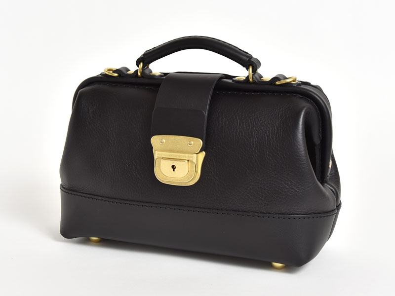 人気のがま口タイプの2way口枠ミニショルダー / 革鞄のHERZ(ヘルツ