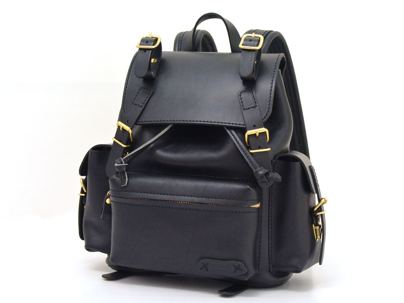 昔懐かしいクラシックデザインのピクニックリュック / 革鞄のHERZ