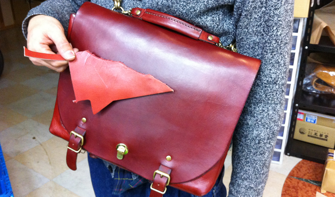博多工房作り手：木村愛用「ナレッジバッグの3wayタイプ」｜革鞄・革