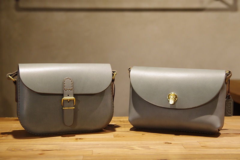 冬の限定革「アイビーグレイ」名古屋店第1弾ラインナップ｜革鞄・革