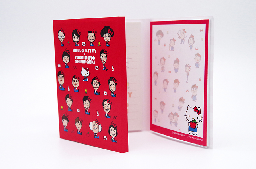 ハローキティx吉本新喜劇 パタパタメモ | 株式会社ヘソプロダクション