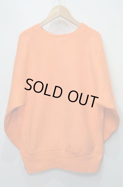 90's Champion リバースウィーブスウェット “目付き / オレンジ