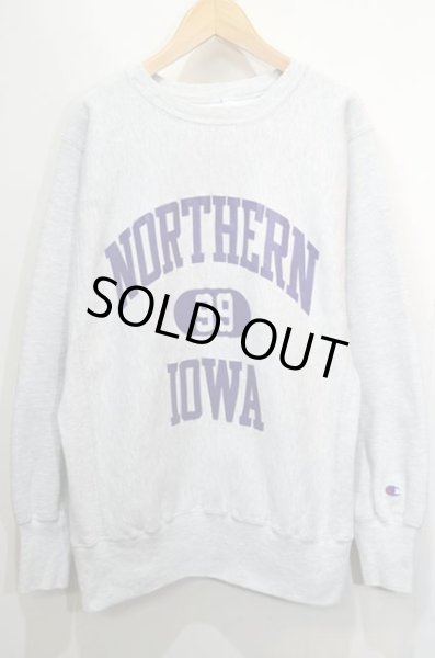 90's Champion リバースウィーブ スウェット “3段プリント