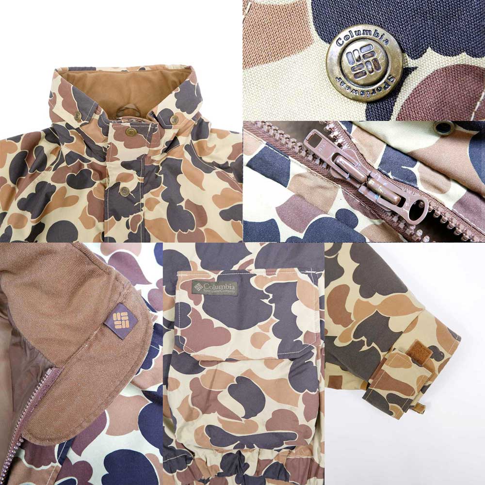 90-00's Columbia ダックハンターカモ柄 マウンテンパーカー