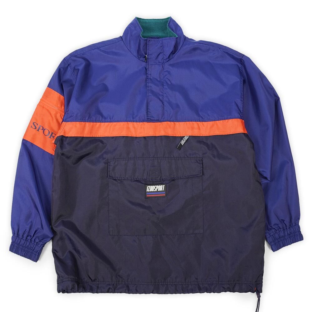 90's IZOD SPORT プルオーバー ナイロンジャケットmot012c2002500964