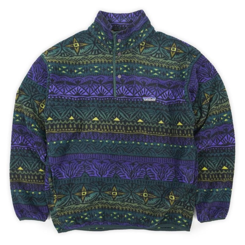90's Patagonia 総柄 シンチラスナップTmot01332304001477｜VINTAGE