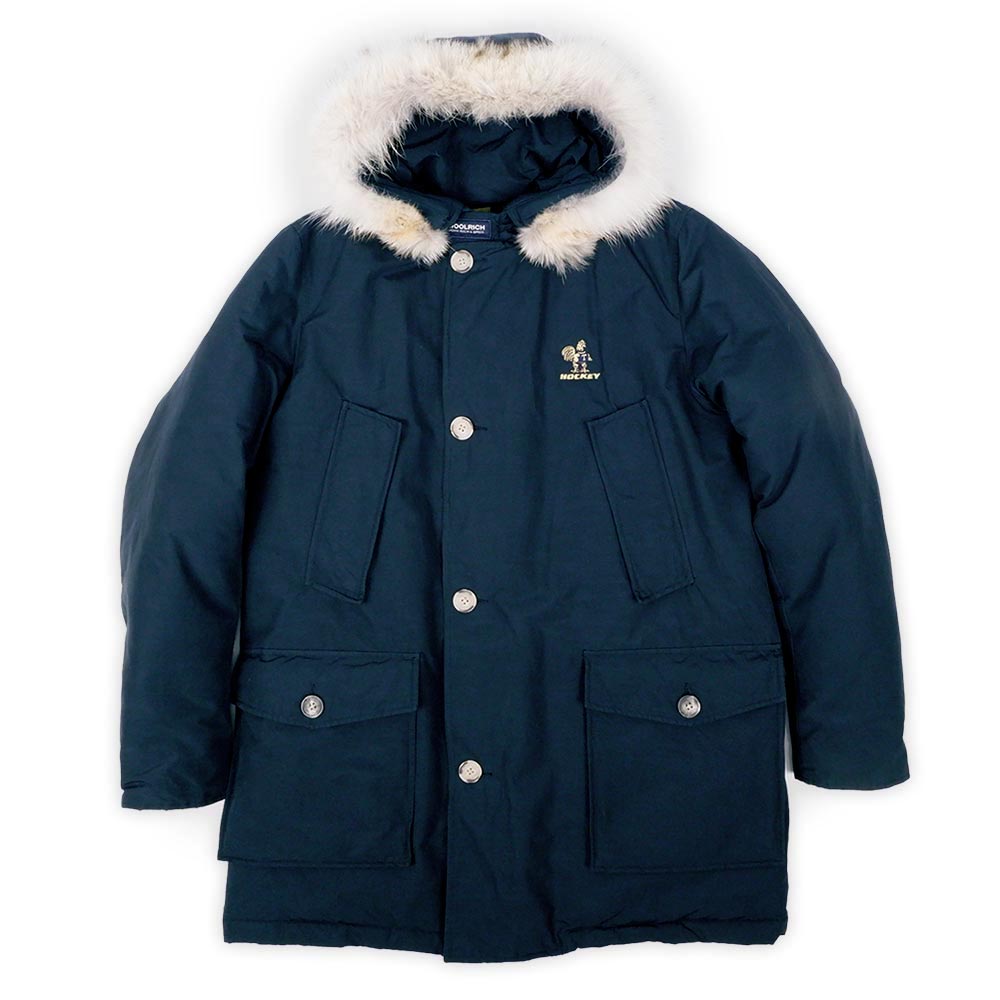 00's Woolrich アークティックパーカー “チームロゴ刺繍