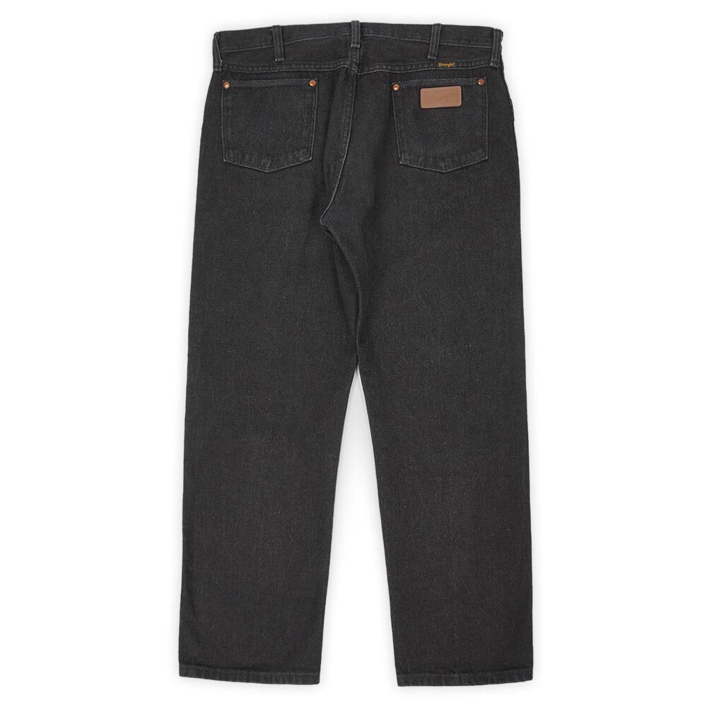 90's Wrangler 13MWZPB 先染めブラックデニムパンツ “MADE IN USA