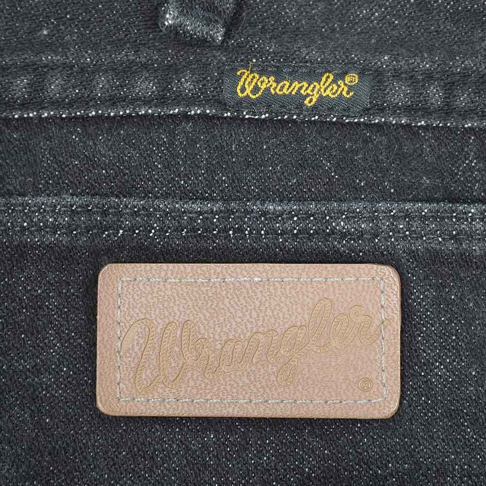 90's Wrangler 13MWZPB 先染めブラックデニムパンツ “MADE IN USA