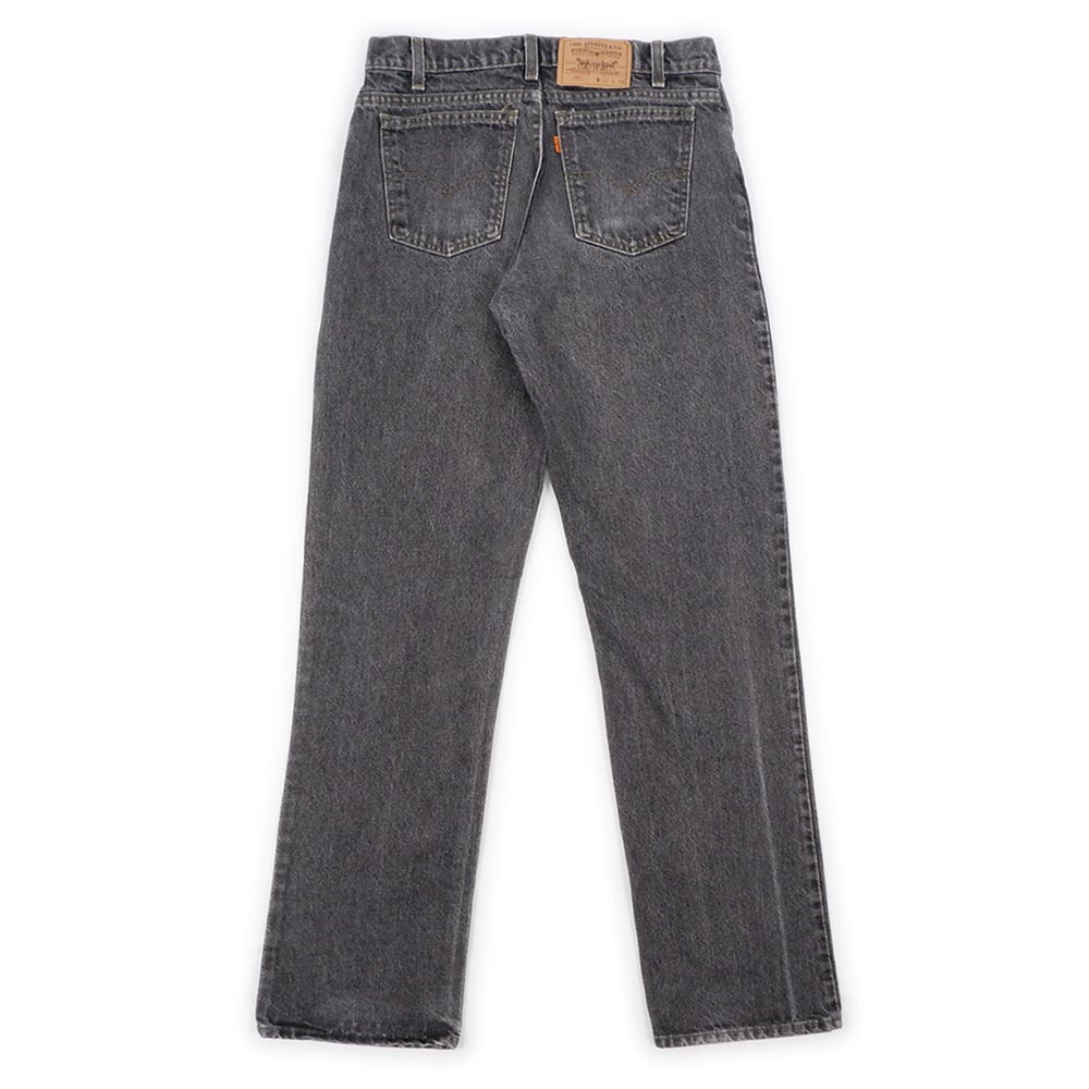 90's Levi's 517 先染め ブラックデニムパンツ “MADE IN USA