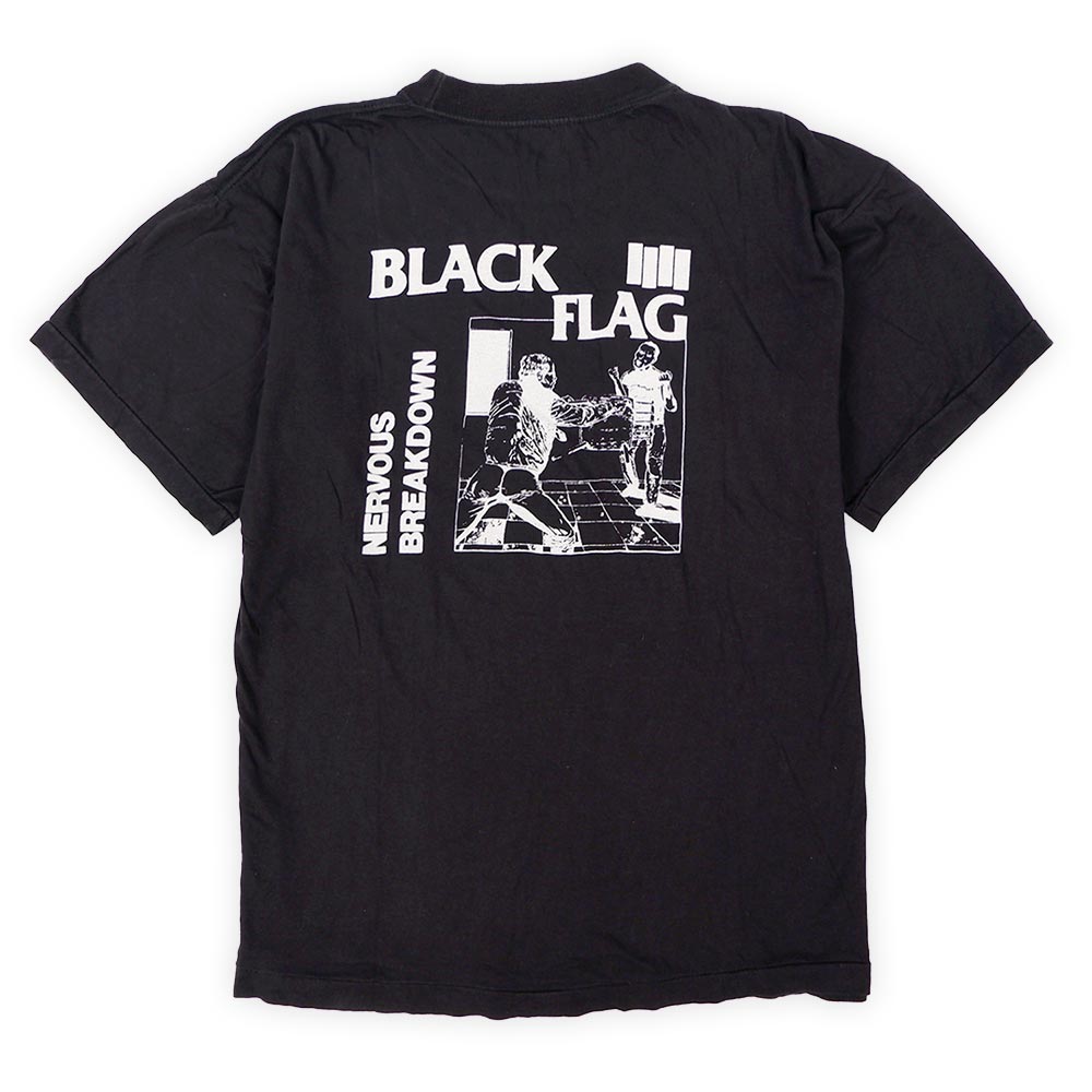 90's BLACK FLAG バンドTシャツ “NERVOUS BREAKDOWN”mtp01983002502434