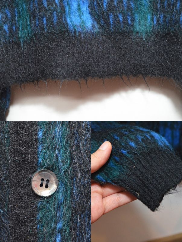 60's CAMPUS モヘアカーディガン