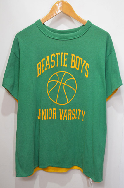 90's BEASTIE BOYS W-FACE Tシャツ - used&vintage box Hi-smile