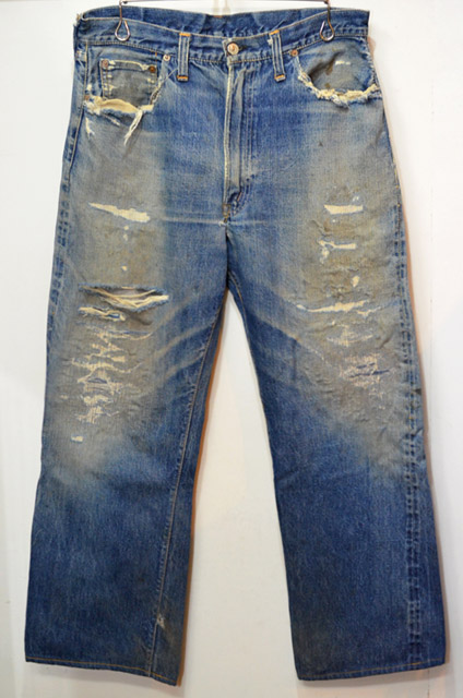 50's Levi's 501ZXX “革パッチ / AS/IS” - used&vintage box Hi-smile