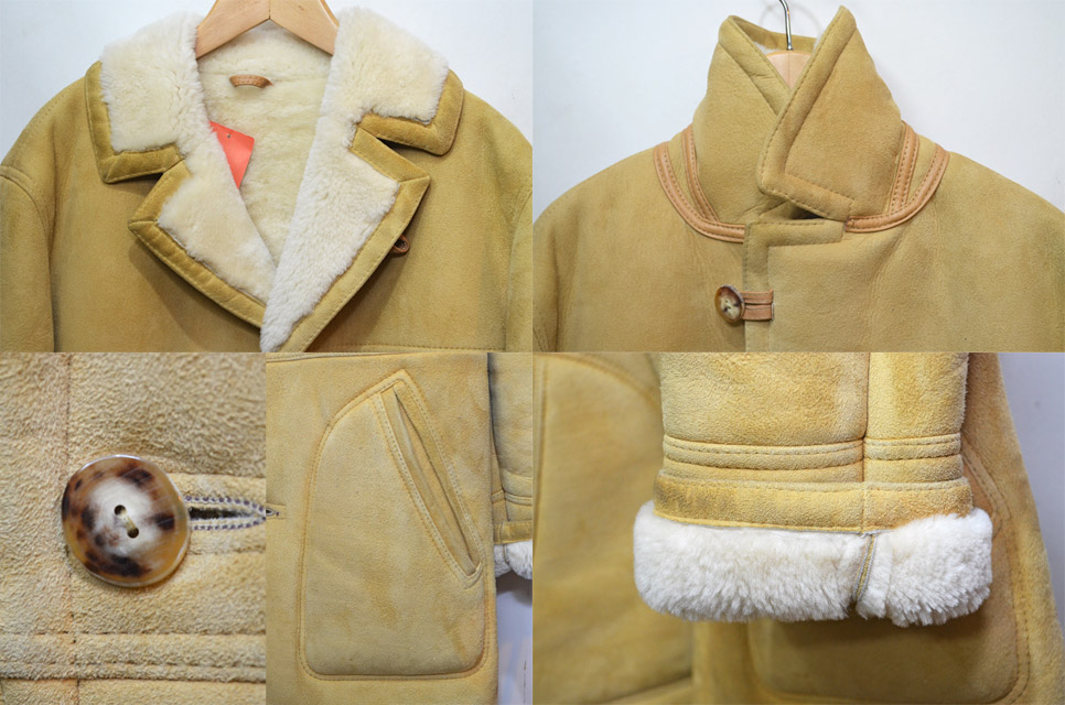 70-80's Eddie Bauer ムートンハーフコート - used&vintage box Hi-smile