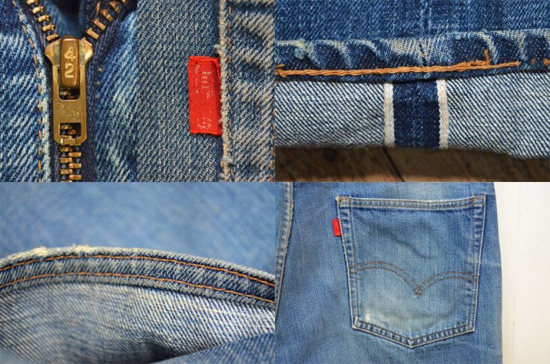 70's Levi's 505 single “赤耳付き” - used&vintage box Hi-smile